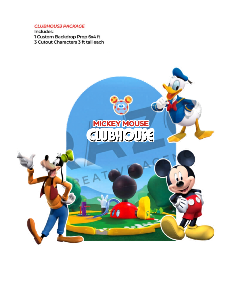 CLUBHOUS3 BACKDROP BUNDLE